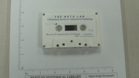 Thumbnail for entry The Auto Lab: A Broadcast Service of Automotive Technology - Bronx Community College [Side 1]