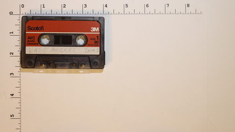 Thumbnail for Interview with Wade McCree Tape 2 of 2 [Side 1 - No Side 2]