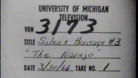 Thumbnail for Silent Heritage: The American Indian [Part 3]: The Navajo