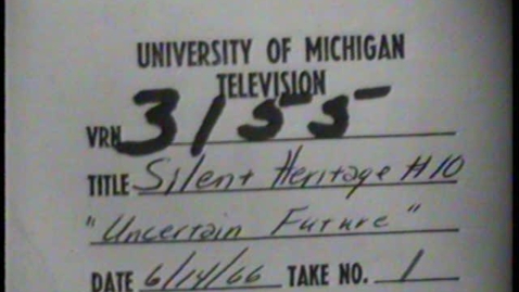 Thumbnail for Silent Heritage: The American Indian [Part 10]: The Uncertain Future