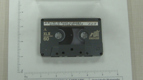 Thumbnail for Interview with Ralph Williams, Detroit, MI [Side 1; no Side 2]