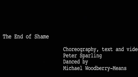 Thumbnail for Audio-Visual Materials &gt; Digital Materials &gt; The End of Shame, August 8, 2005