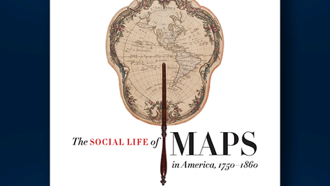 Thumbnail for 2020 July 10, Bookworm #15  – The Social Life of Maps in America (Martin Brückner)