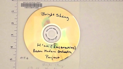 Thumbnail for Audio recordings &gt; Digital Audio Recordings &gt; Recordings of Bright Sheng's Music &gt; Disc 26 of 28