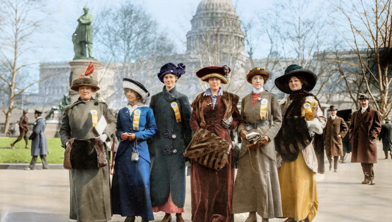 2020 November 7, Allison Lange, &quot;The Women's Suffrage Movement in Photographs&quot;