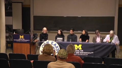 Thumbnail for entry Ecology Center &gt; Youth Activism and Environmental Justice Panel,