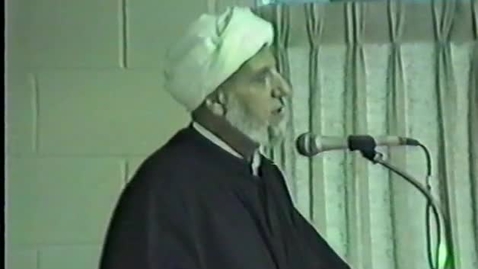 Thumbnail for entry New Beginnings Documentary: Interviews and film footage &gt; Video Lectures of Imam Mohammad Jawad Chirri and miscellaneous footage, circa 1960-1970