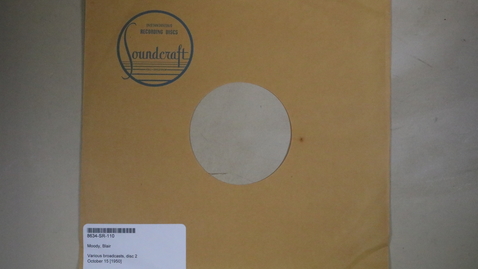 Thumbnail for Various broadcasts, disc 2 [Side 2]