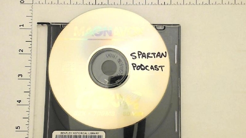 Thumbnail for entry Audio/Visual Materials &gt; The Spartan Podcast - Mike Ranville and Milo Radulovich, 2005