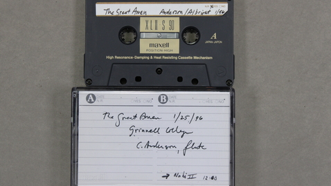 Thumbnail for The Great Amen, for flute and piano, version 4 [60/21] [Side 1 - No Side 2]