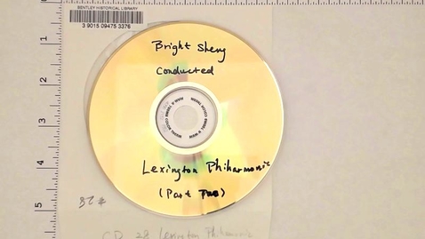 Thumbnail for Audio recordings &gt; Digital Audio Recordings &gt; Recordings of Bright Sheng's Music &gt; Disc 28 of 28