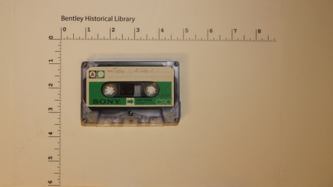 Thumbnail for entry Russell West. History of the Ann Arbor Public Schools - Tape 1 [Side 1]