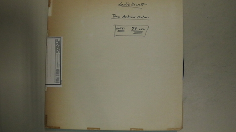 Thumbnail for Three Metrical Psalms [Side 2]