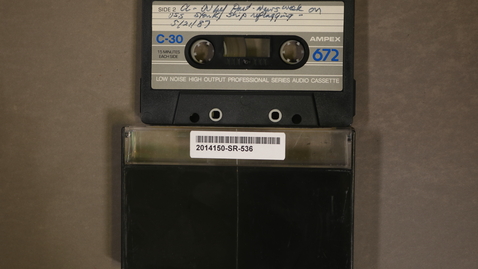 Thumbnail for 391. Library Tape: USS Stark/Reflagging; Hart Building DGD Inter. Warren Pierce [Side 2]