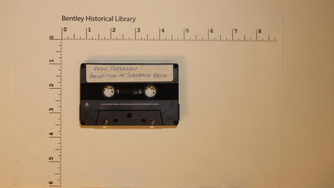 Thumbnail for Radio Interview Prevention of Substance Abuse - Sound Recording 5 [Side 1 - No Side 2]