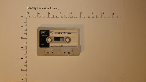 Thumbnail for An Interview with Dr. Leslie Butler, Superintendent of Schools, 1920-1925 [Side 1]