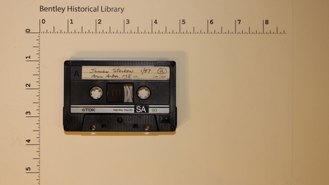 Thumbnail for Center for the History of Medicine: Sterken, James - part 2 [Side 1 - No Side 2]