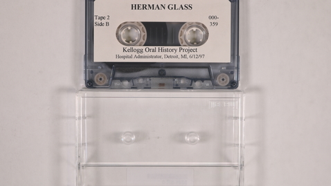 Thumbnail for entry Herman Glass interview, tape 2 [Side 1]