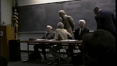 Thumbnail for Dr. Henry J. Gomberg Memorial Meeting 1