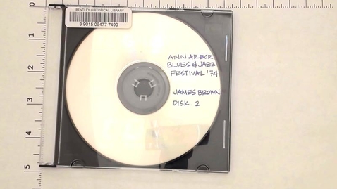 Thumbnail for Sound Recordings &gt; Digital Audio Recordings &gt; Ann Arbor Blues and Jazz Festival, 1974 &gt; Disc 2 of 2