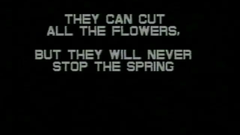 Thumbnail for They Can Cut All the Flowers But They Will Never Stop the Spring