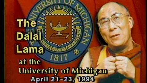 Thumbnail for The Dalai Lama at the University of Michigan