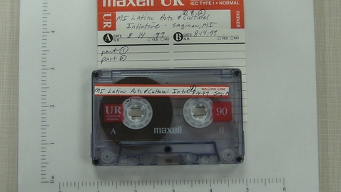 Thumbnail for Michigan Latino Arts &amp; Cultural Intiative; Saginaw, MI; Tape 1 [Side 2]