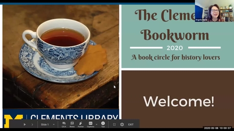 Thumbnail for 2020 May 8, Bookworm #7 – Biographies