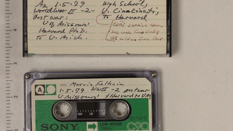 Thumbnail for Oral History Interviews with Art History Professor Marvin Felheim