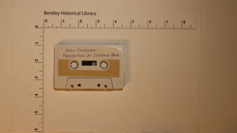 Thumbnail for Radio Interview Prevention of Substance Abuse - Sound Recording 7 [Side 1 - No Side 2]