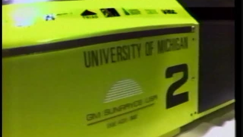Thumbnail for Mid-Term Status Report On The Michigan Solar Car Project ... the Unveiling.