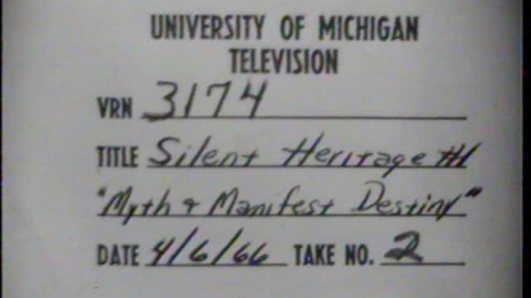Thumbnail for Silent Heritage: The American Indian [Part 1]: Myths and Manifest Destiny