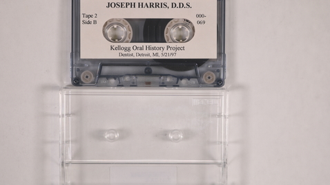 Thumbnail for entry Joseph Harris interview, tape 2 [Side 1]