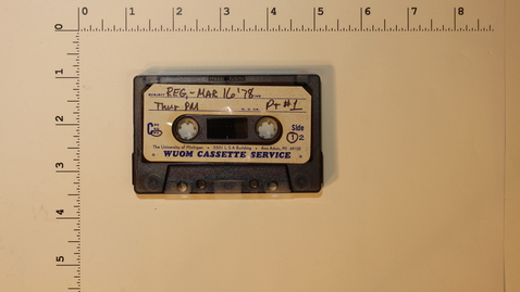 Thumbnail for March 1978 Regents' Meeting (1/4) Thursday PM [Side 2]