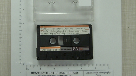 Thumbnail for Historica Critica; Albert H. Wheeler [Side 1]