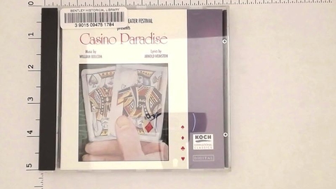 Thumbnail for Audio-Visual Materials &gt; Sound recordings &gt; Digital Audio Recordings &gt; Casino Paradise &gt; Casino Paradise, April 16, 1990