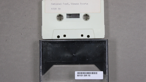 Thumbnail for The National Conference on Women's Sports. Recording 29 and 30 [Side 2]