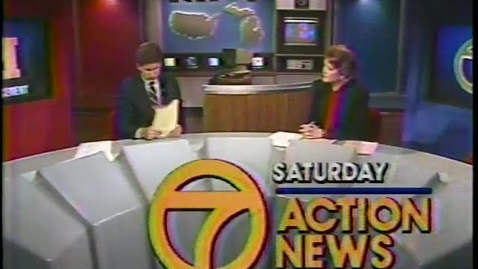 Thumbnail for RE: University of Michigan Spring Commencement  1987, WXYZ-TV, WDIV-TV