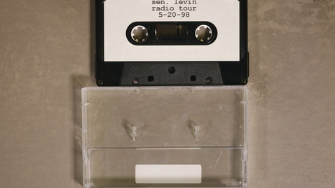 Thumbnail for Sen. Levin: Radio Tour. Highway Agreement, tobacco [Side 1 - No Side 2]