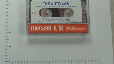 Thumbnail for The Auto Lab: A Broadcast Service of Automotive Technology - Bronx Community College [Side 2]