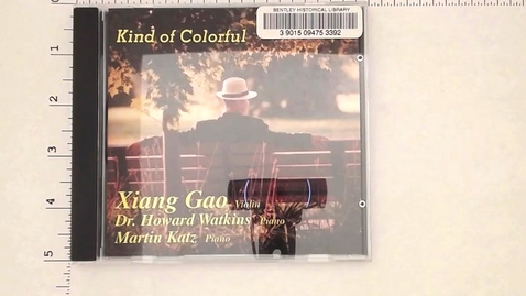 Thumbnail for Audio recordings &gt; Digital Audio Recordings &gt; Commercial Recordings &gt; Kind of Colorful, August 1988