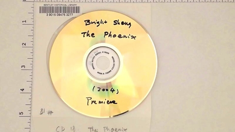 Thumbnail for Audio recordings &gt; Digital Audio Recordings &gt; Recordings of Bright Sheng's Music &gt; Disc 18 of 28