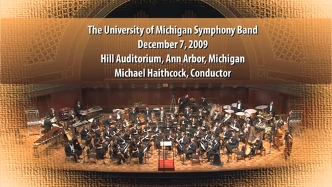 Thumbnail for Video Recordings &gt; Performances &gt; Tallahatchie Symphony, Tocatta and Fugue, December 9, 2009 (1 of 4)