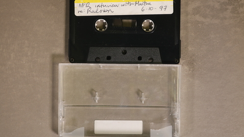 Thumbnail for NPR interview with Martha re: Ralston [Side 1 - No Side 2]