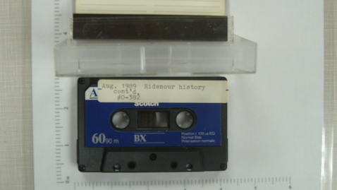 Thumbnail for Interview with Ila and Ralph Ridenour [Side 1; no Side 2]