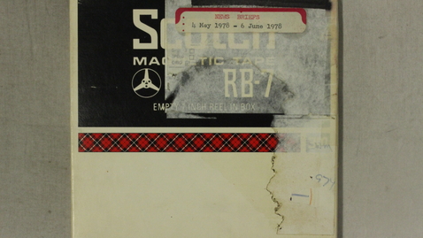 Thumbnail for 4 May 1978-6 June 1978 News Brief [No Side 2]