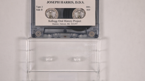 Thumbnail for entry Joseph Harris interview, tape 2 [Side 2]