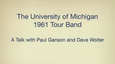 Thumbnail for &quot;A Talk with Paul Ganson and Dave Wolter&quot;, circa 2011