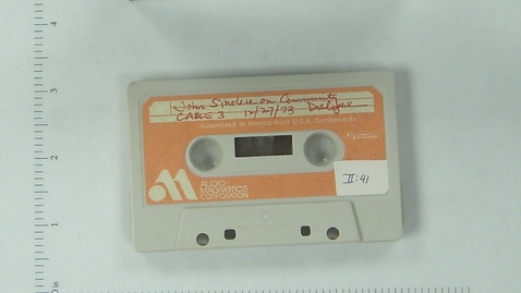 Thumbnail for John Sinclair on &quot;Community Dialogue&quot;; (Unit II, no. 41) [Side 2]
