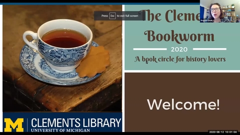 Thumbnail for 2020 June 12, Bookworm #12  – Civil War Experiences